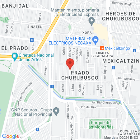 Oftalmólogo Laser - Dra. Diana Parra map