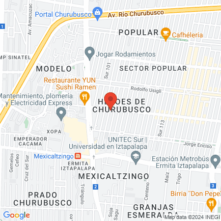 Consultorio Dental Dr. Michio Yamamoto map