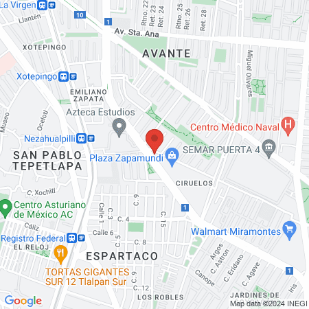 El Arte De La Peluqueria map