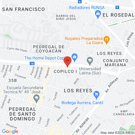 Salón and Spa Rosalba Villarreal map