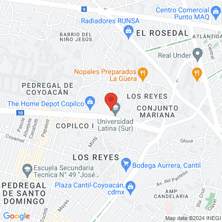 Clinica Dental UNILO map