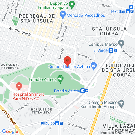 Estetica Unisex ANYLU map