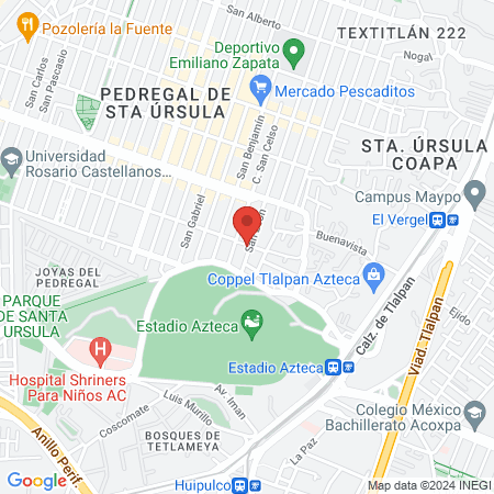 Servicios Veterinarios map