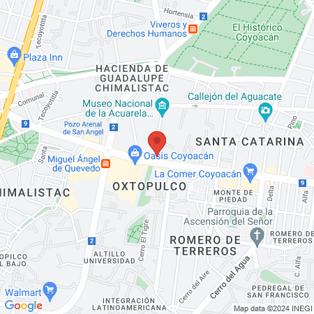 Dra Sofia Antonieta Aguilar Carrera- Sofdent map