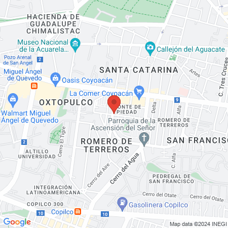 Benefeet Mx | Podología & Spa map