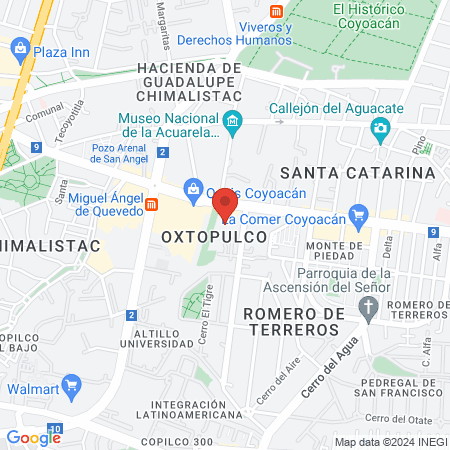 Centro Auditivo Soundex Widex map