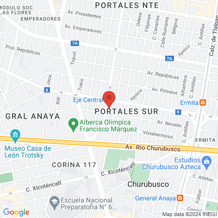 Clínica veterinaria Vegavet map