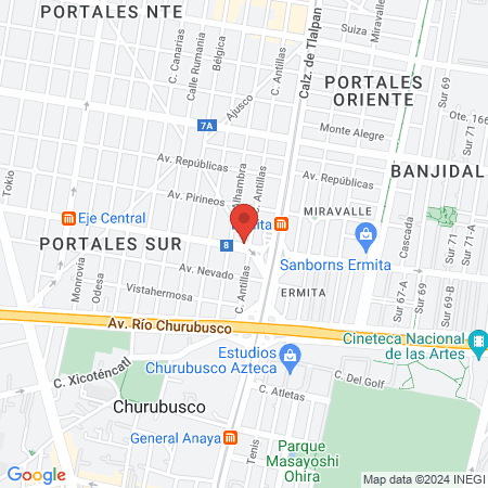 Atención Veterinaria Integral map