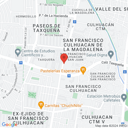 Estética Profesional Fashion Color's map