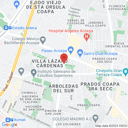 Clínica Veterinaria Sandoca map