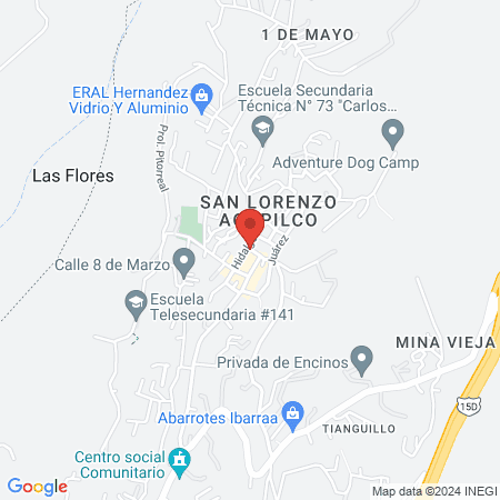 Kuxtal Terapias Complementarias map