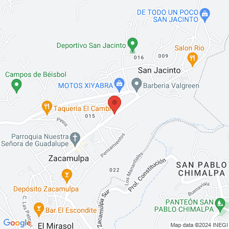 Richard Chun Taekwondo México A. C. Huixquilucan map