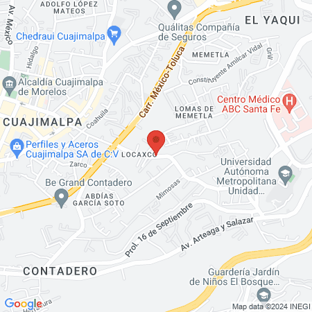 Maldonado Salón map