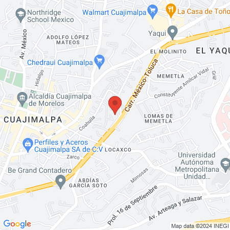 Dra. Maryvi Ileana Castillo Toral, Ginecólogo map