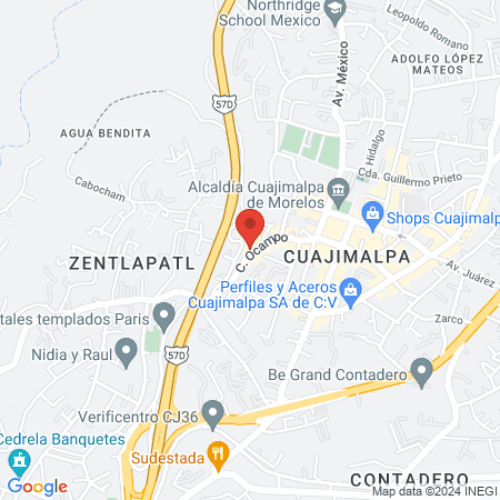 Nayeri Jimenez Gonzalez map