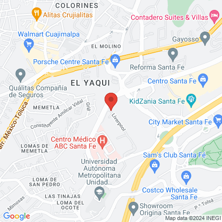 La Bellé Hair Saloon map