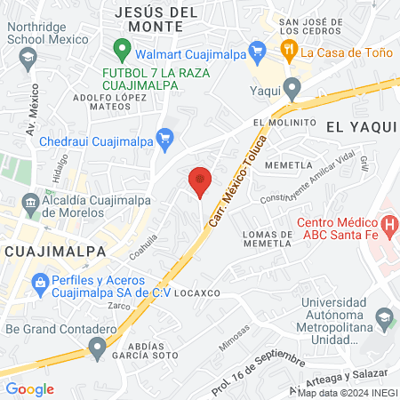 Dra. Gloria Itzel Cervantes Pavon, Dentista - Odontólogo map