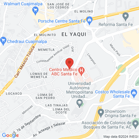 Dra. Denisse Véliz Figueroa (Santa Fe) map