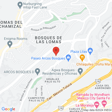 Bangs Beauty Bar map