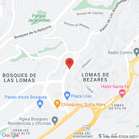 Zamodiet México map