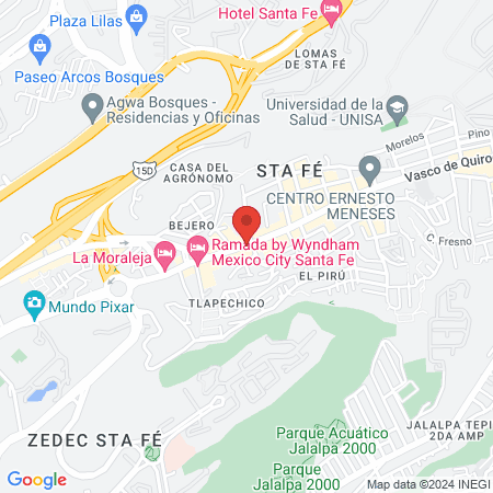 Jason Quintana Hernández Médico General Ciudad de México map