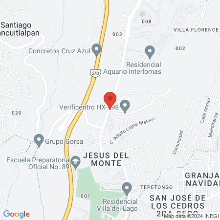 Paredes Ramírez Carmen Guadalupe map