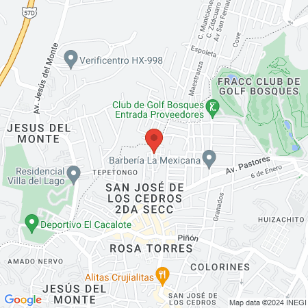 DENTISTA Odontología Estética map