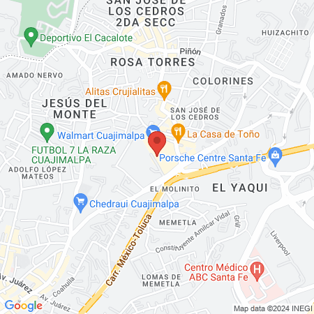 Nailkery Cuajimalpa map