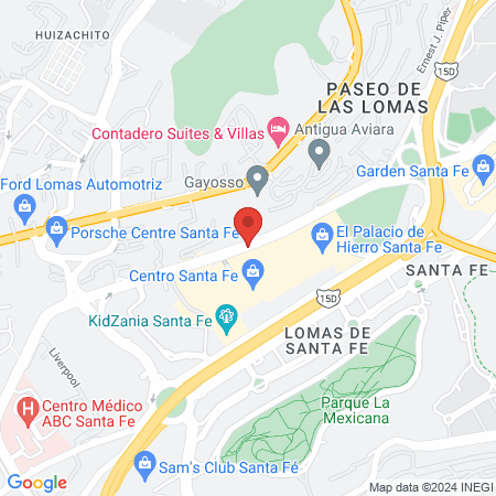 Dra. Tatiana Piña Ocampo, Endocrinólogo map