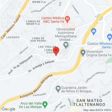 dr. Luis Justino Fernández Palomo map