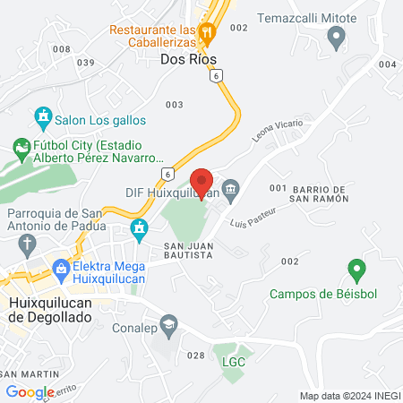 CRIS DIF Huixquilucan map