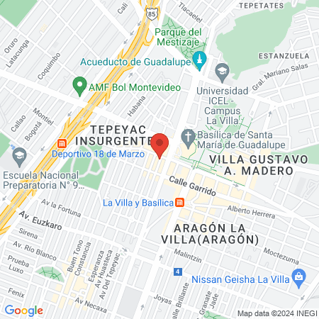 Blue Factory Salon map