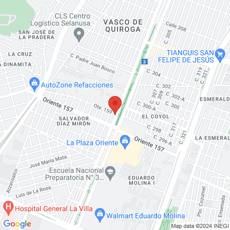 Clínica Dental PUGADENT map