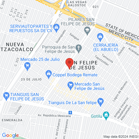 ALFA CENTRO INTEGRAL DE ENTRENAMIENTO, ESTÉTICA Y SALUD CANINA map