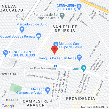 Estética Veterinaria map