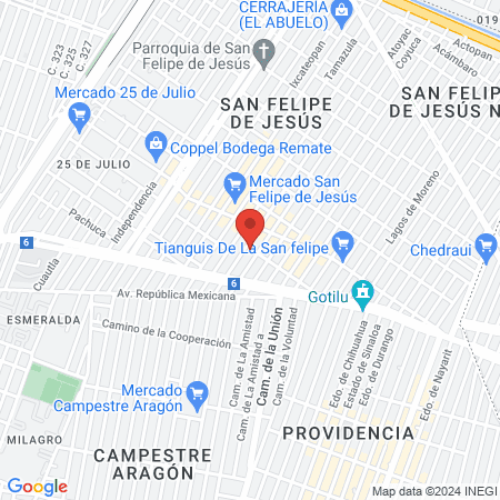 VETERINARIA SANTACRUZ map