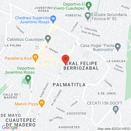 Tranquilino barber map