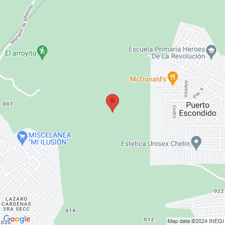 Temazcal Xóchitl Meztli map