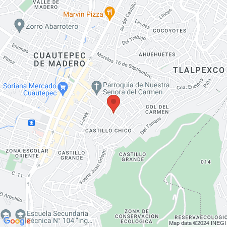 Centro Terapéutico Integral y Spa Lúa map