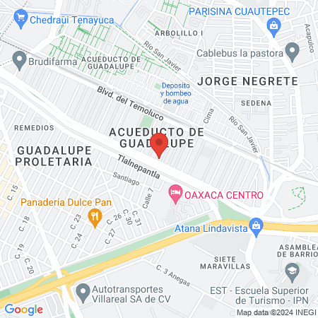 Espacio Galeno map