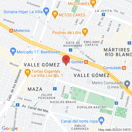 Beauty Time Center map