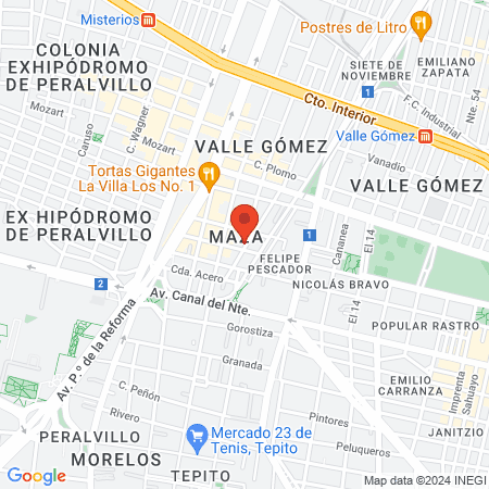 Peluquería Beautiful Look map