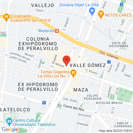 ESTETICA UNISEX J T map