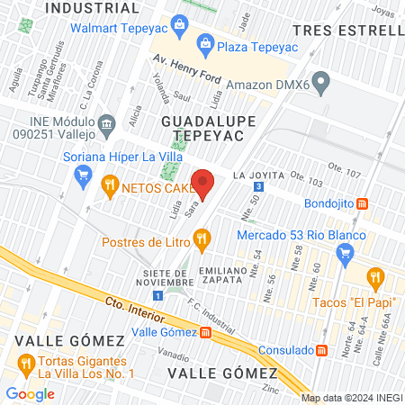 Consultorio Dental map