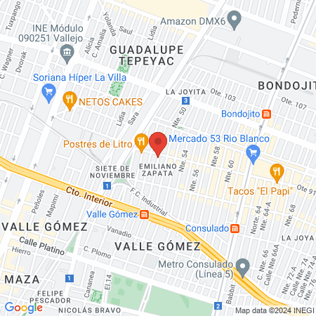 Consultorio médico map