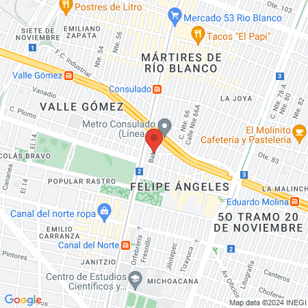 APAN, Atencion Psicologica De Alto Nivel map