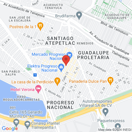 UMBRELLA CORPORATION CDMX map