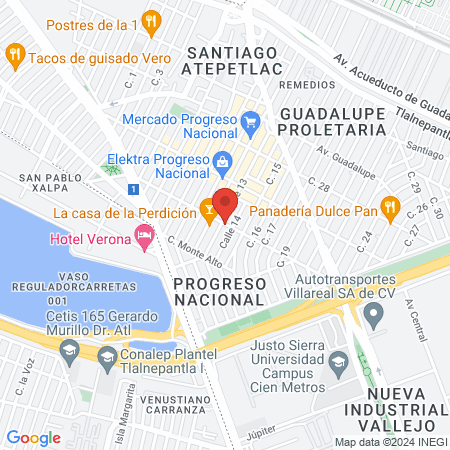 CONSULTORIO MEDICO DE ESPECIALIDADES map