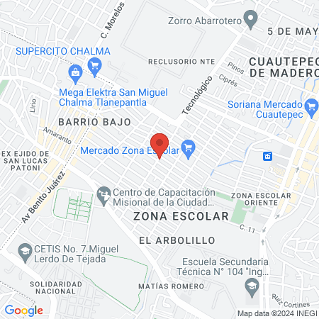 Hospital Veterinario de Especialidades "PETS NORTE" map