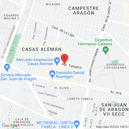 Salon Barbería Kings and Queens map